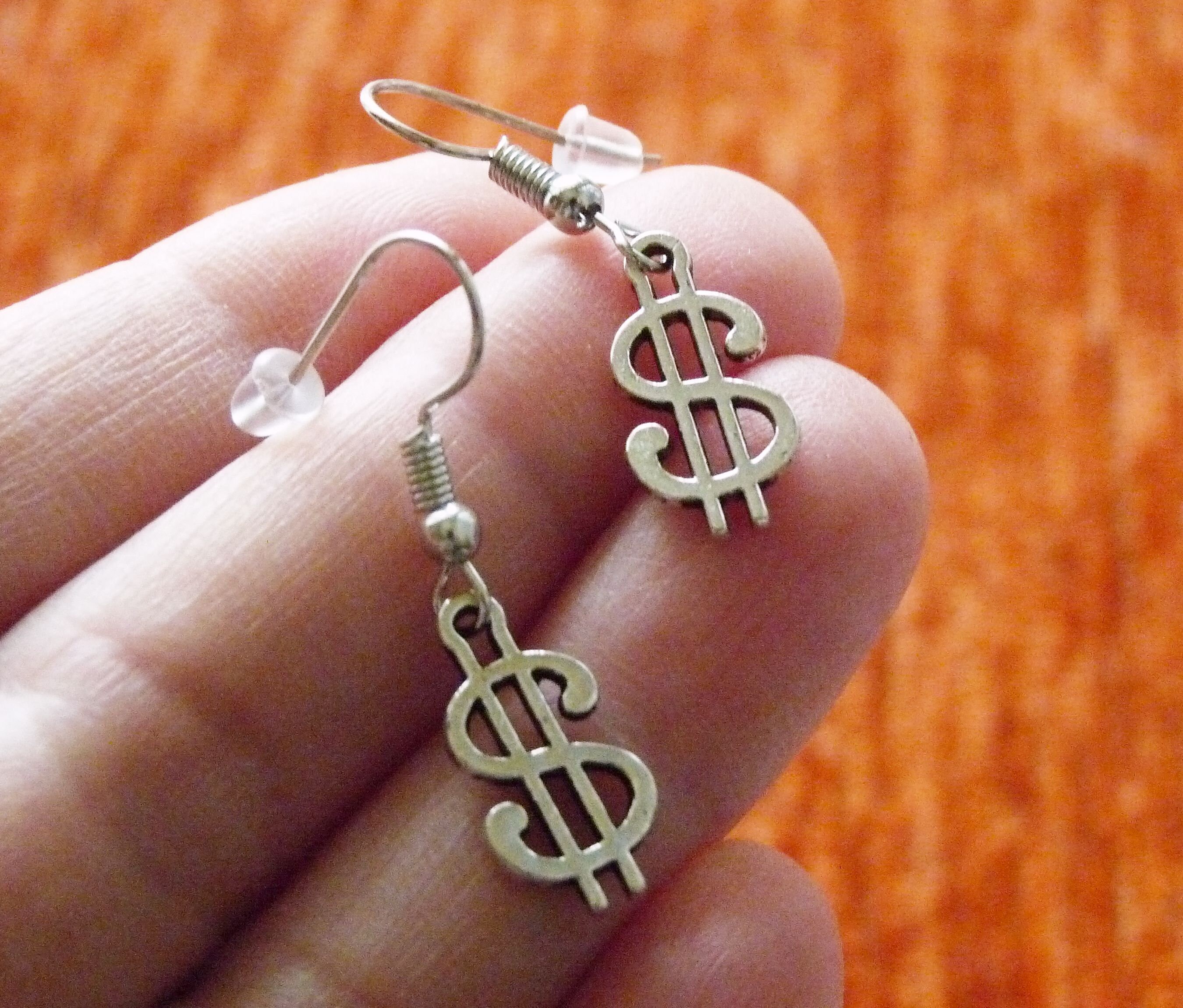 Orecchini A Perno Rotondi In Argento Sterling Placcati In Oro - Foto 10