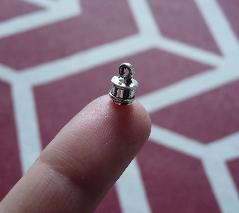 10x Glue in Fit 3mm Round Leather Cord End Tip Caps Antique Etsy