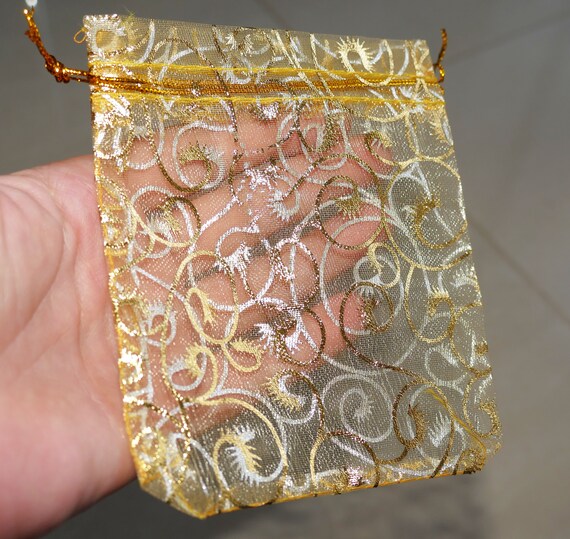 Bolsas de oro 5/10 con para empacar - Etsy España
