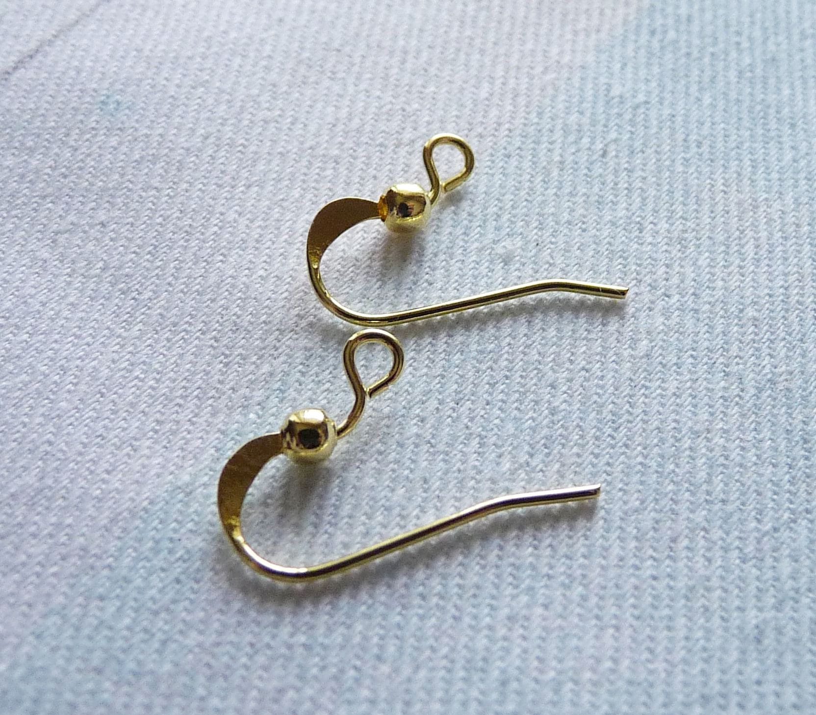 100 Pcs Boucles D'oreilles Plates Fournitures Pour