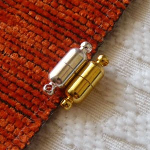 1/3x Gold/Silver Magnetic Clasps, Necklace Magnetic Fasteners/Closures B246