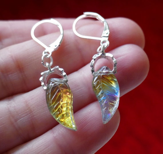 Boucles d'oreilles Pendantes Type Dormeuses Cristal Zirconium Plaqué or 750/000 | eBay