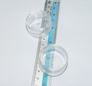 COMNICO 3 Contenitori In Plastica Trasparente Rettangolari - Scatole Portaoggetti 15,5x6,3x3 Cm, Per Perline, Viti, Piccoli Accessori Fai Da Te