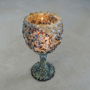 Mosaic Tea Light Holder, Home Decoration, Wedding Gift U037