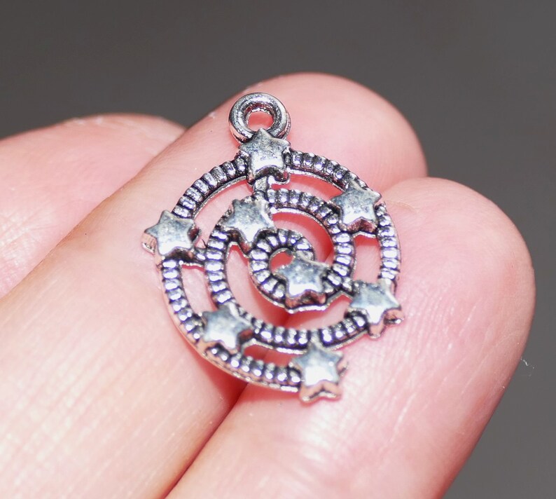 20x Galaxy Star Charm Charm Bulk Charms for Bracelet Etsy