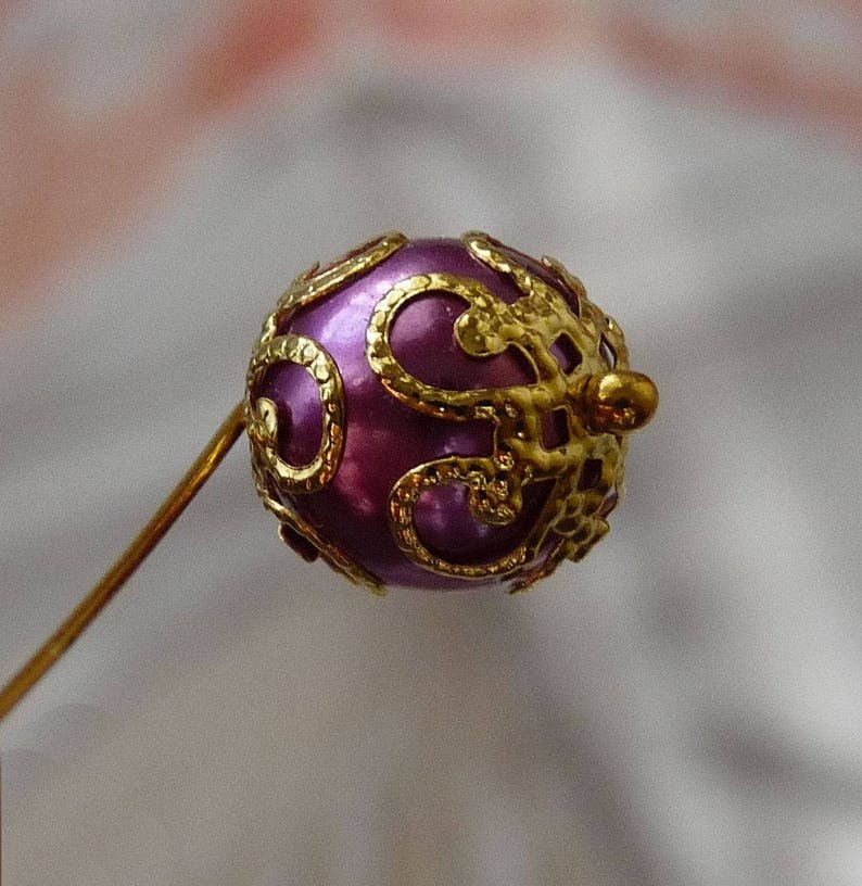 20/50/100x Flower Bead Caps Filigree Bead Caps Beading Etsy