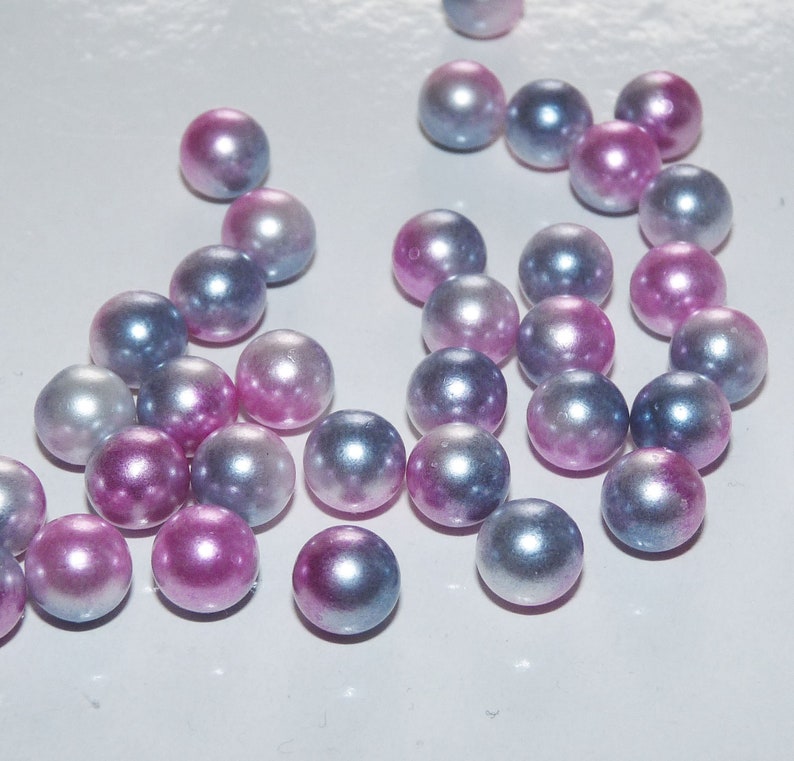 8mm Beads Without Holes Vase Dacoration Rainbow Beads 8mm Etsy