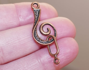 4 Sets Bracelet Toggle Clasp for Jewelry Silver Tone Swirl Necklace Connector 4 Sets Bracelet Toggle Clasp for Jewelry Silver Tone Swirl Necklace Connector