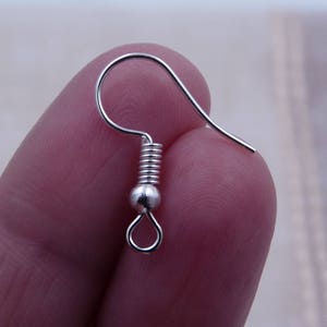 30x stalen oorbelhaakjes, oorbelhaken, zilverkleurige oorbeldraad, gratis verzending stalen Franse haak, vishaak B041