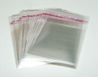 50 Sacchetti Cello Autoadesivi Trasparenti 26x40 Cm | Bustine Di Plastica Richiudibili Per Confezionamento Abiti