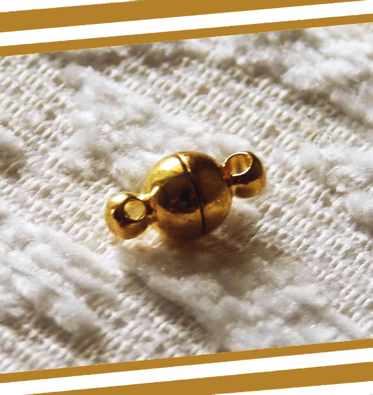 10x Strong Clasp for Jewelry 6mm Small Ball Etsy