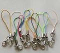 10x Black/Red/Pink/Green Lanyard Lariat Strap Cord Lobster Clasp Rope Key Chain Hook Mobile Set Charm Holder Key Ring Bag Accessories D126