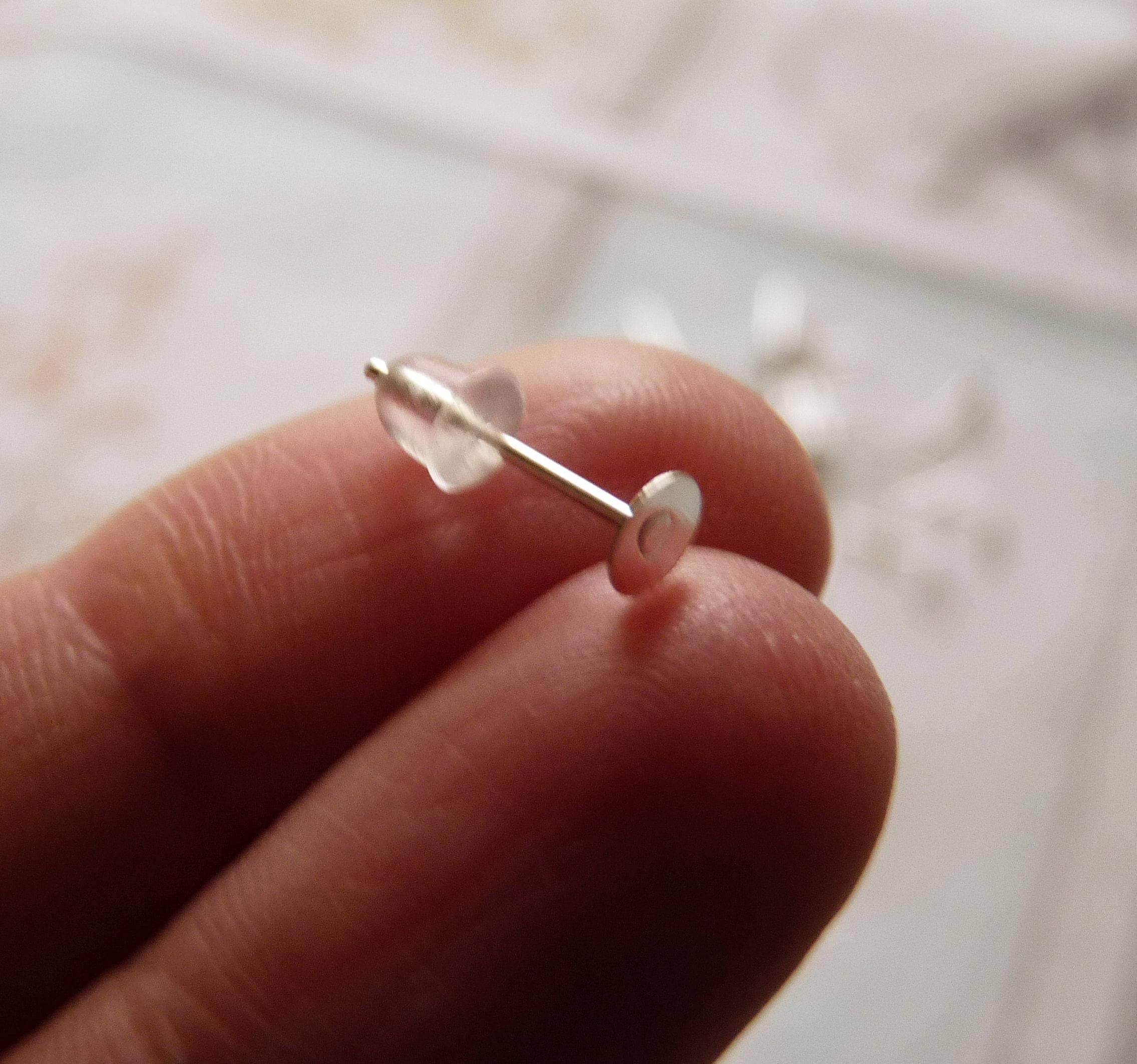 flat ear studs