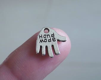 30x Handmade Word Jewelry Tag Bulk Charms G236