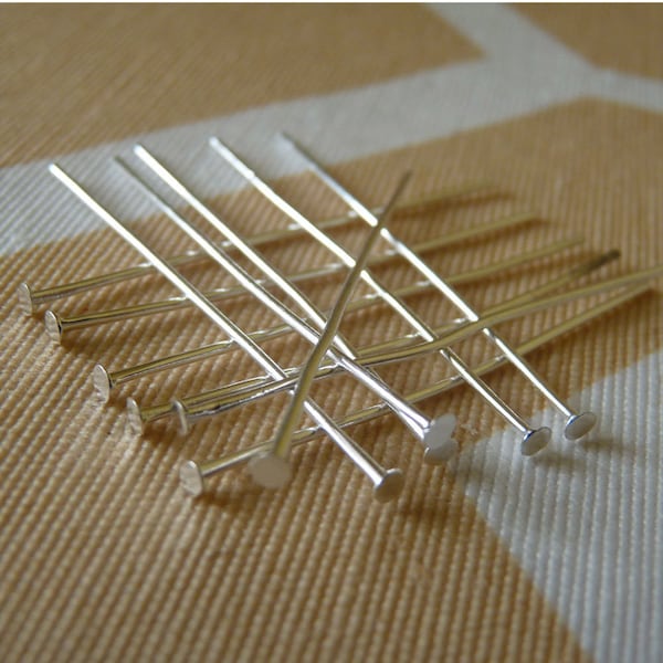Flat Head Pins Etsy