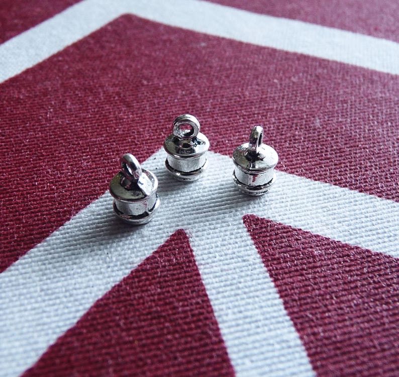 10x Glue in Fit 3mm Round Leather Cord End Tip Caps Antique Etsy