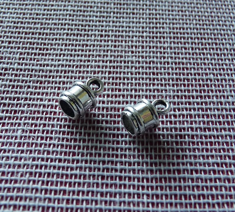 10x Glue in Fit 3mm Round Leather Cord End Tip Caps Antique Etsy