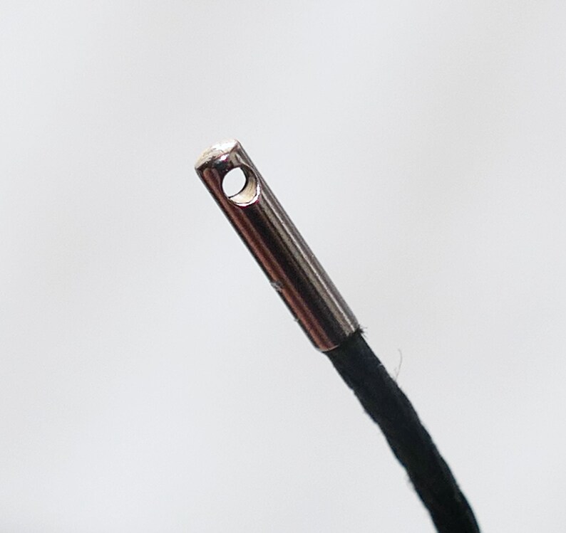 20x Stainless Steel 1mm Round Leather Cord Glue in Cord End Etsy