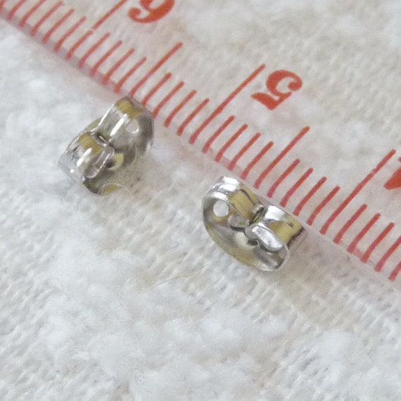 12 Schienali In Silicone Per Orecchini - Ipoallergenici, Trasparenti, Per Orecchini Pendenti - Foto 8