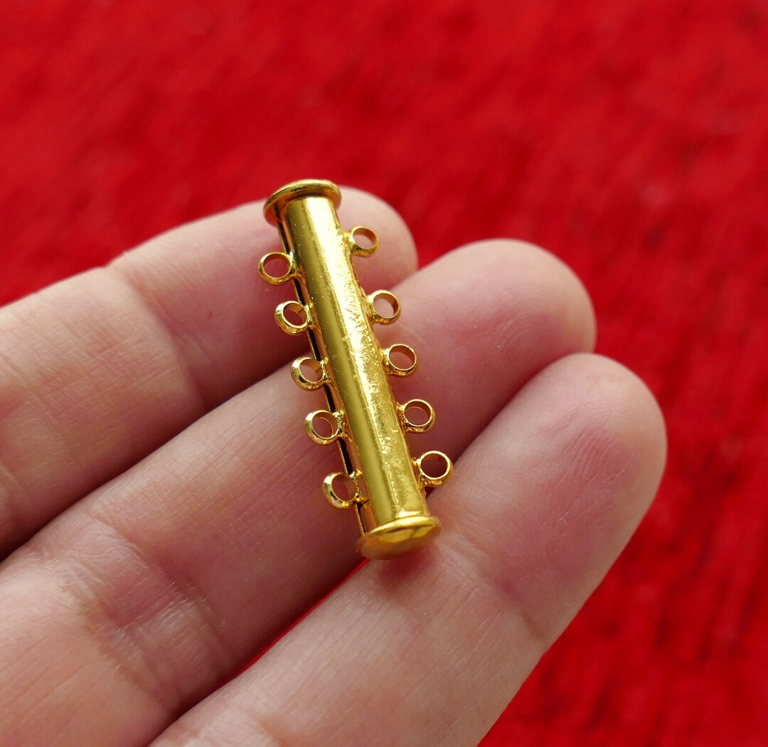 Sixfolo 50 Pezzi Chiusure Magnetica per Braccialetti Chiusura Magnetiche Rotondo per Collane Fermagli Magnetici per Gioielli a Catena Chiusura Calamita Argento per Gioielli Bracciali,Collane(6 e 8mm