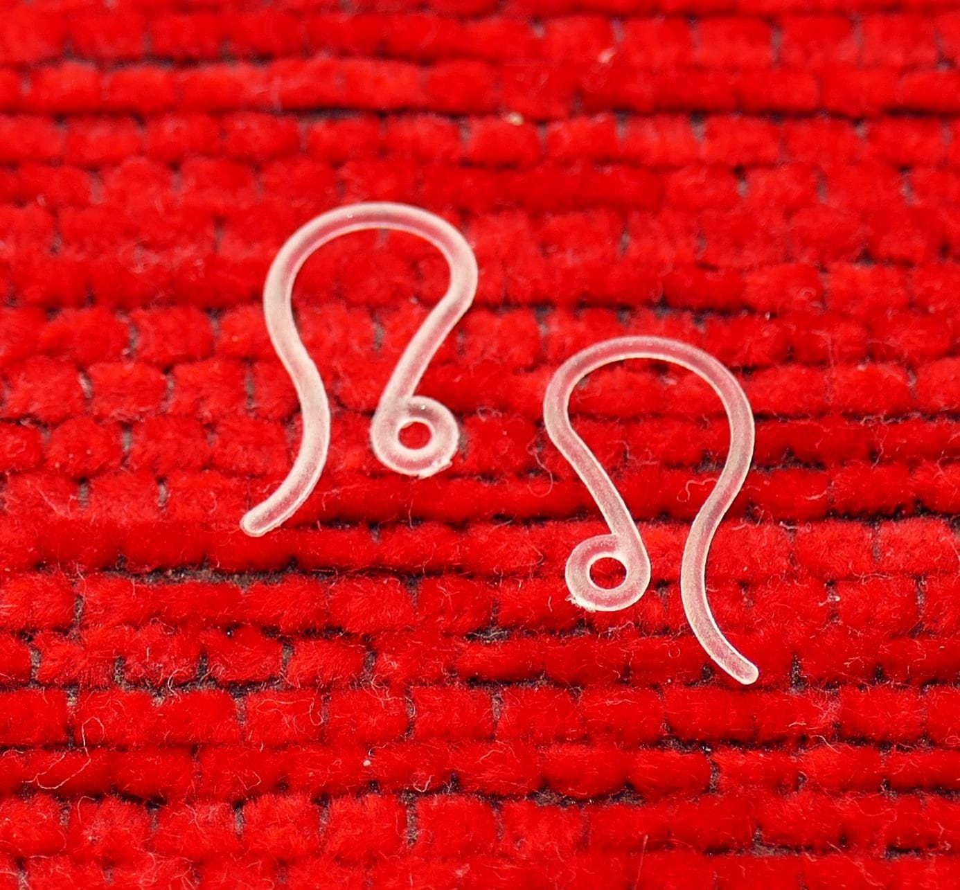 20 Paia Orecchini A Bottone Colorati In Plastica Con Strass - Misti 2-5 Mm, Ipoallergenici, Leggeri, Cristallo Resina - 2