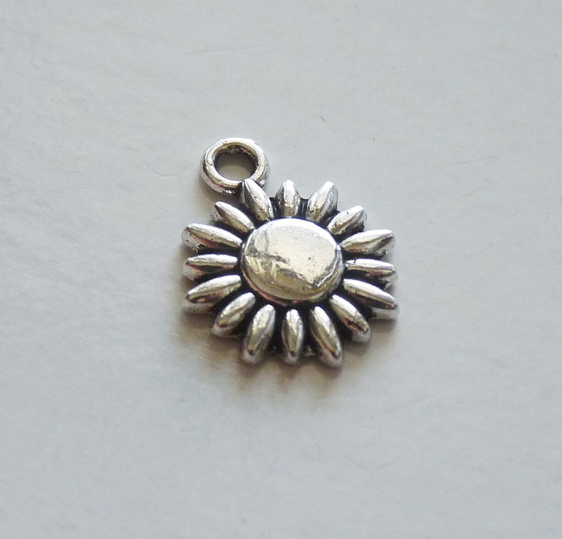 sunflower charms in bulk