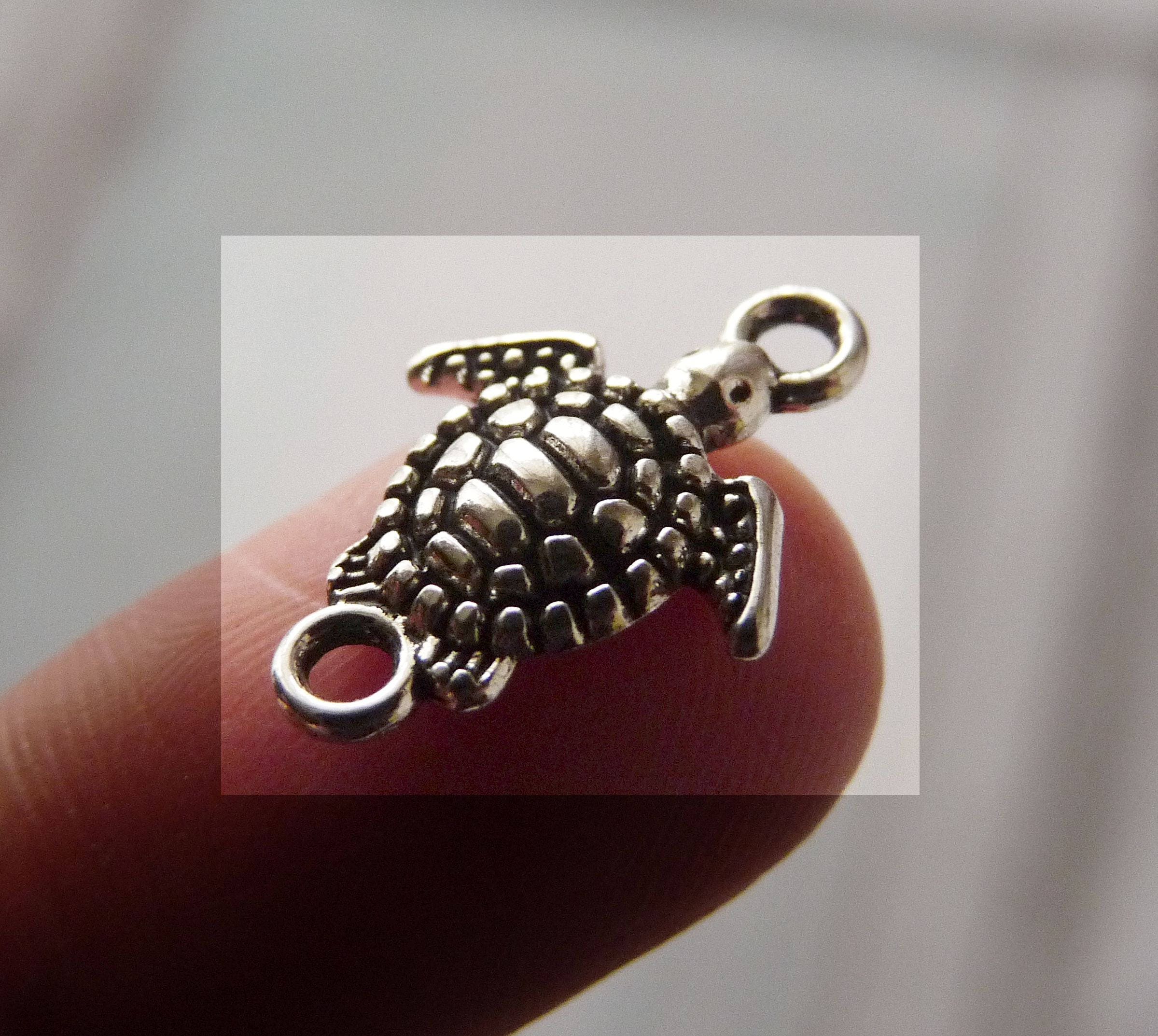 30pc Bracelet Charm Pendant Tortoise Animal Connectors Jewellery Making B861P 30pc Bracelet Charm Pendant Tortoise Animal Connectors Jewellery Making B861P