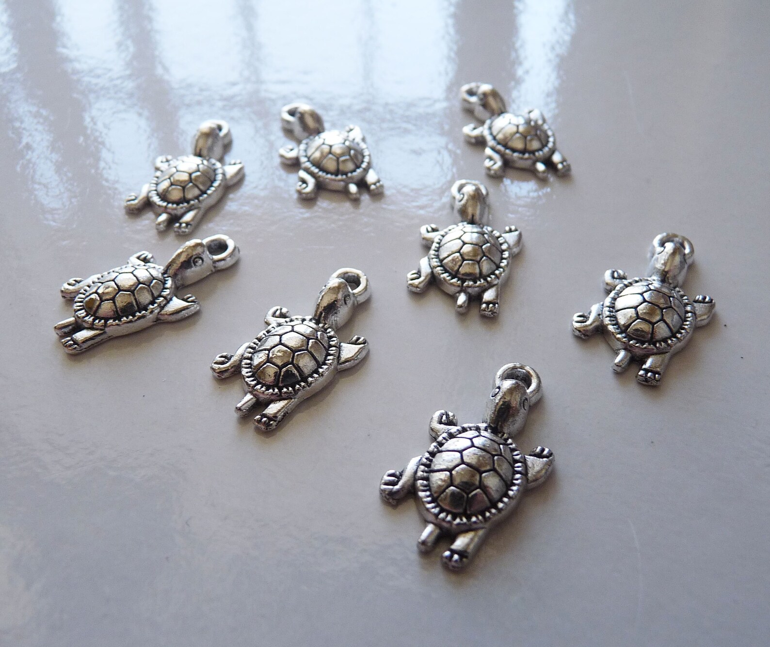 5/10x Turtle Charm Turtle Charms for Bracelet Animal Charms Etsy