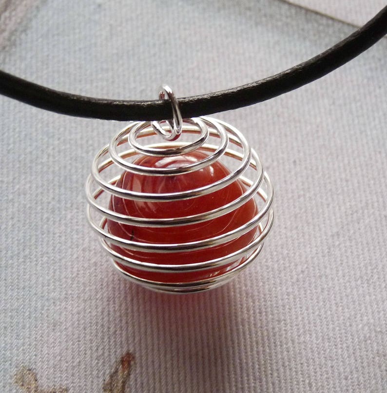 5x Bead Cage 25x33mm Pendants Large Silver Image 0