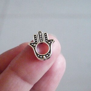 Marco de cuentas con dijes de palma de la mano de Fátima, 4/8x B370