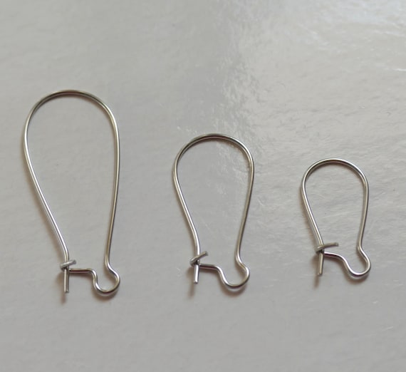 925 Sterling Silver Earring Hooks Hypoallergenic Ear Wire Fish Hooks For  Jewelry Making Jewelry Accessories Parts With Rubber Earring Back Plugs For  D