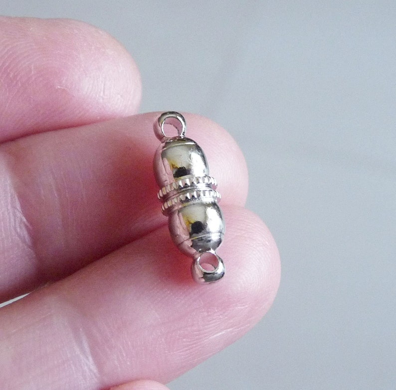 1/3x Strong Clasps for Necklace Silver Plated Etsy