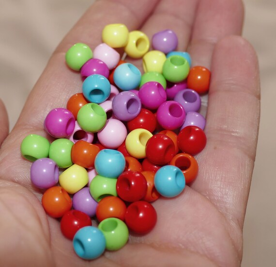 100 Pz Perline A Foro Grande Fatte A Mano Da 6x9 ... - Shein - Foto 6