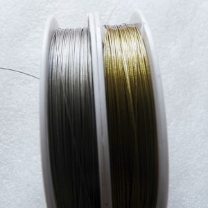 Tiger Tail Tigertail Nylon Coated Flexible Strong Wire .4 Mm