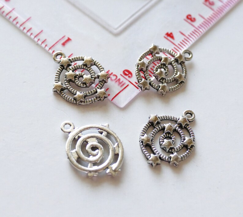 20x Galaxy Star Charm Charm Bulk Charms for Bracelet Etsy