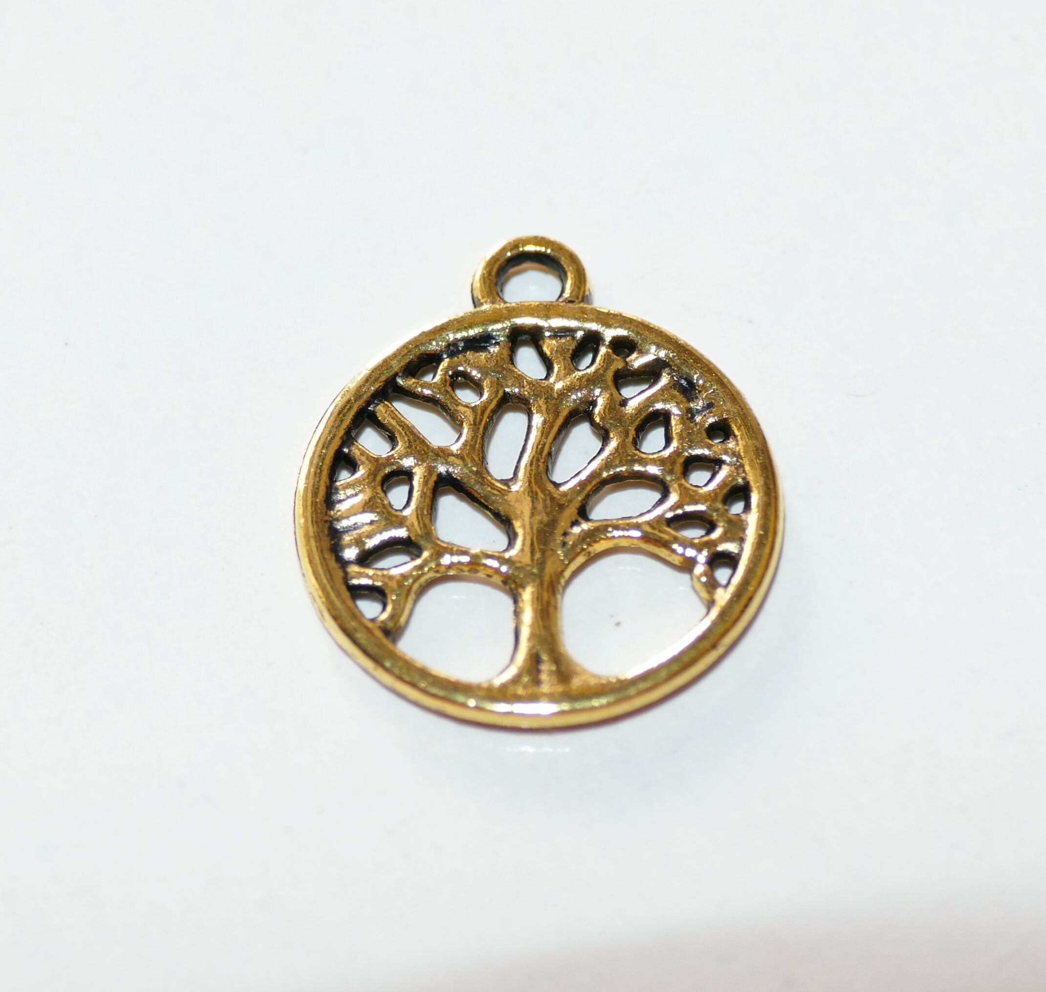 Tree Charms LifeTree Charms Heart Charms Tree of Life Etsy