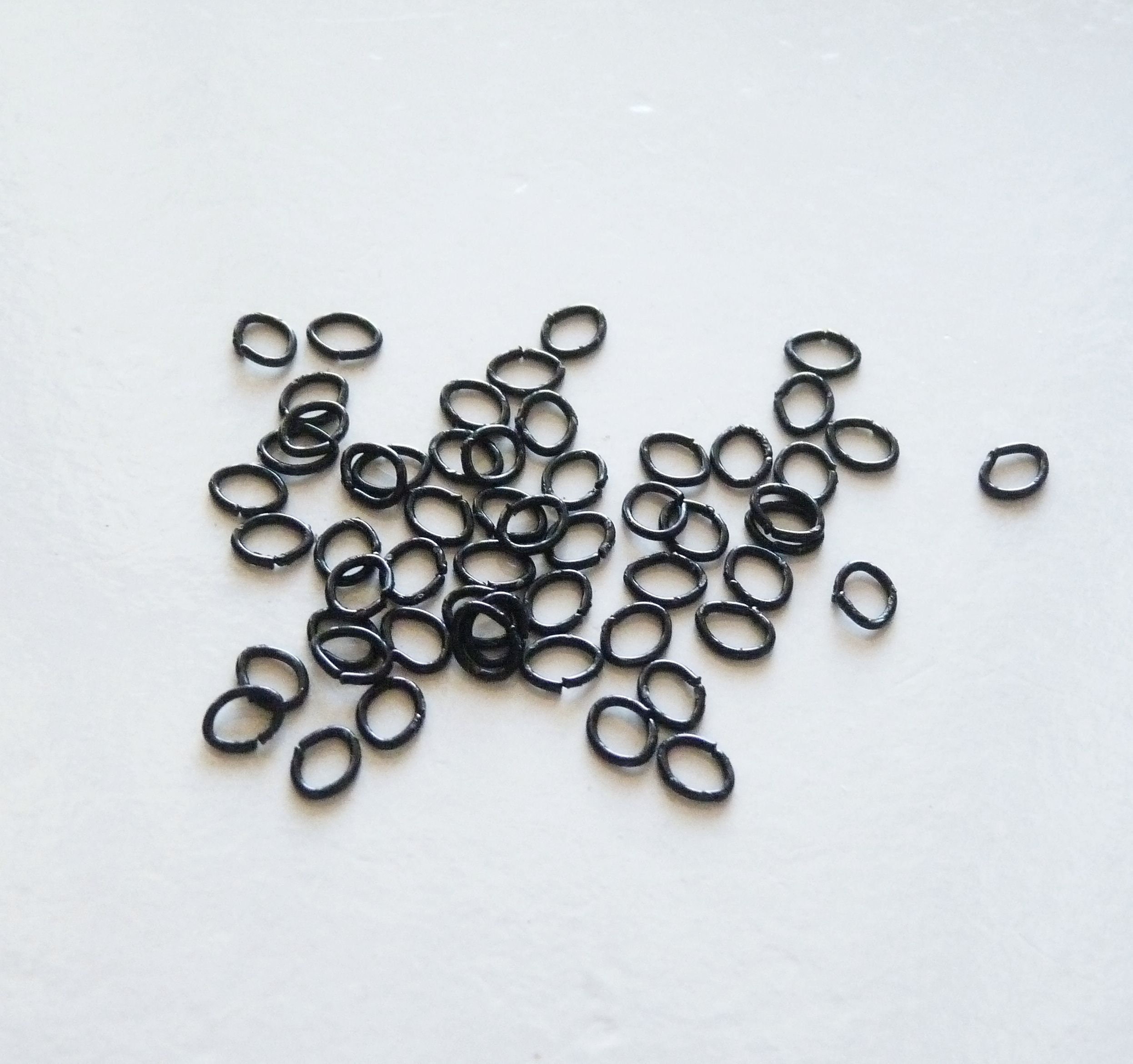 350pcs/box Gun Black Jewelry Making Supplies Set With 50pcs Alloy Lobster  Clasps 300pcs Jump Rings Connector Clasps Roll End Bracelet Necklace Chain E
