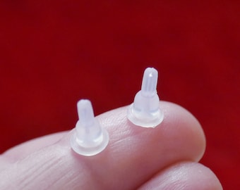 10/30 cierres largos y suaves para pendientes de botón y de gancho G101