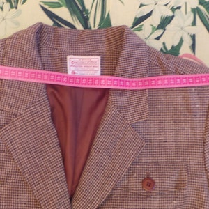1950s hollywood style short pendleton jacket image 5