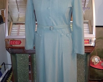 robe lainage 1950s