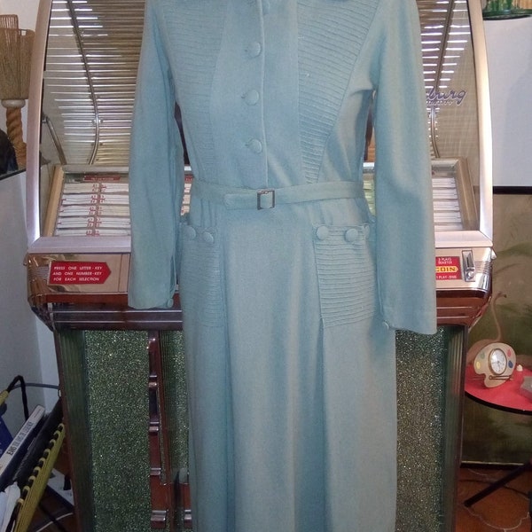 robe lainage 1950s