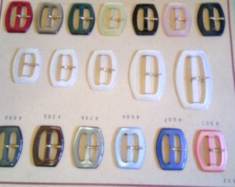 lot of loops of seatbelts year 1950 s!