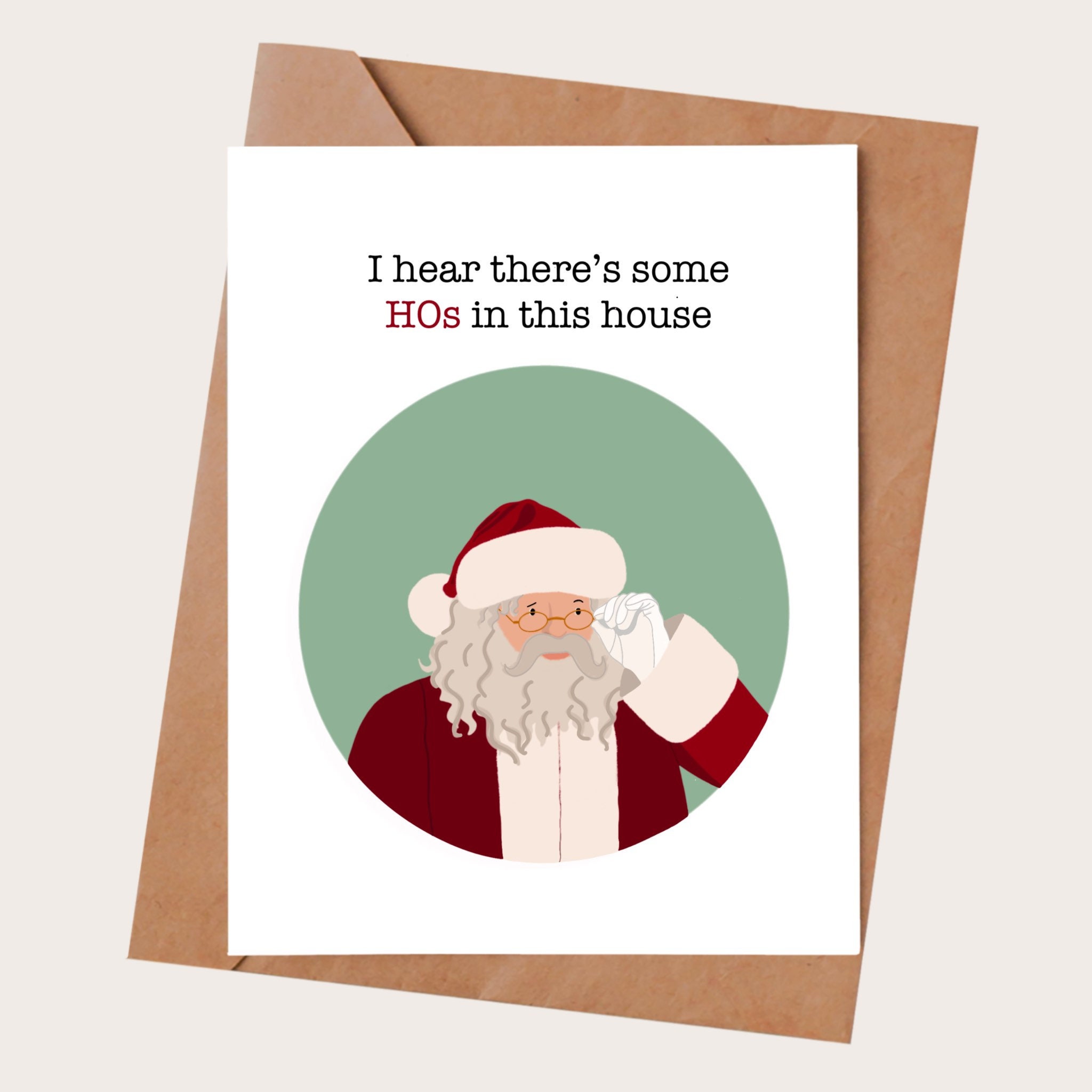 Funny Christmas Card for Best Friend There's Some Hoes - Etsy Funny Christmas Card for Best Friend There's Some Hoes - Etsy