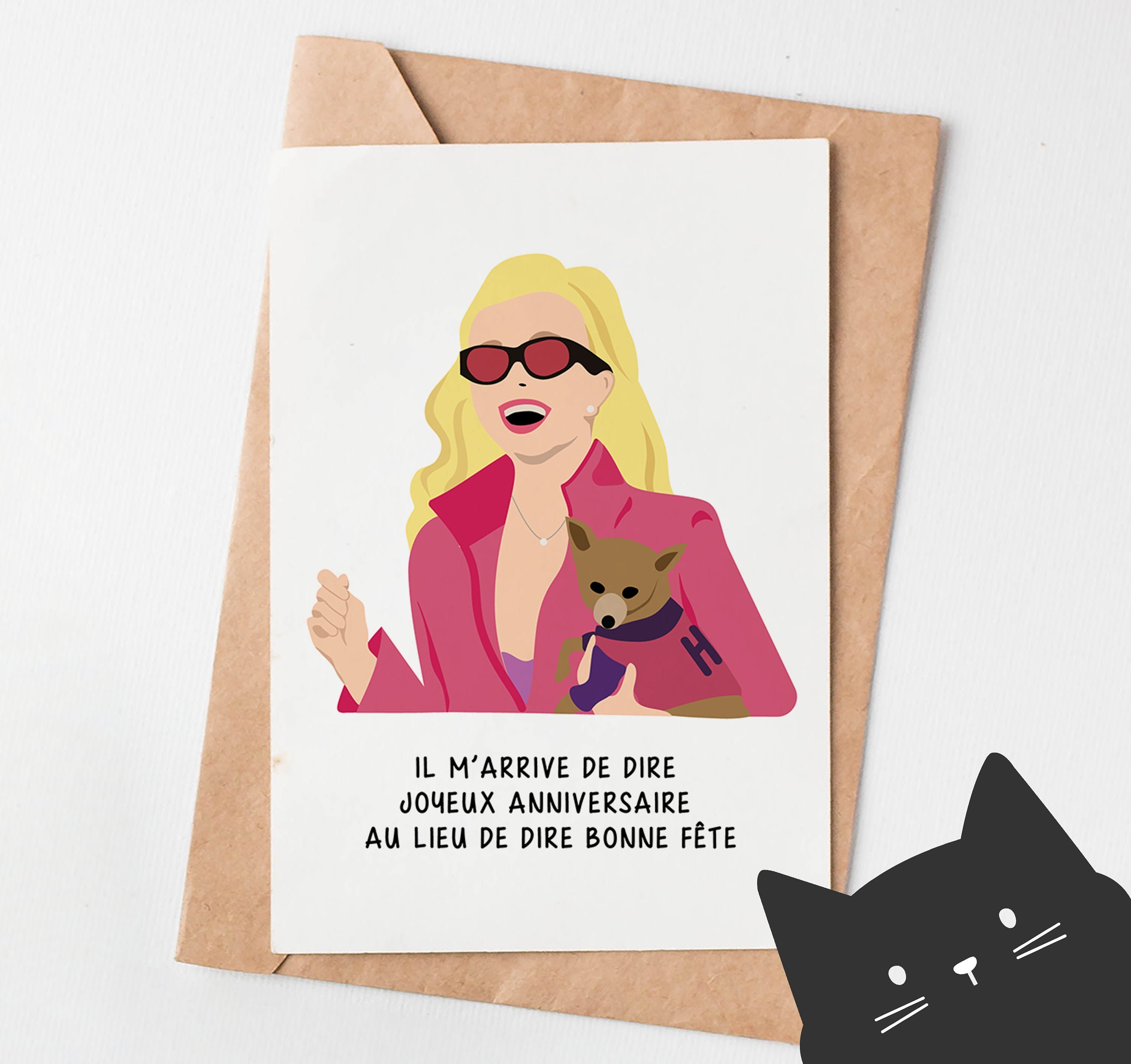 Carte De Fete Blonde Et Legale Elle Woods Etsy Ireland Carte De Fete Blonde Et Legale Elle Woods Etsy Ireland