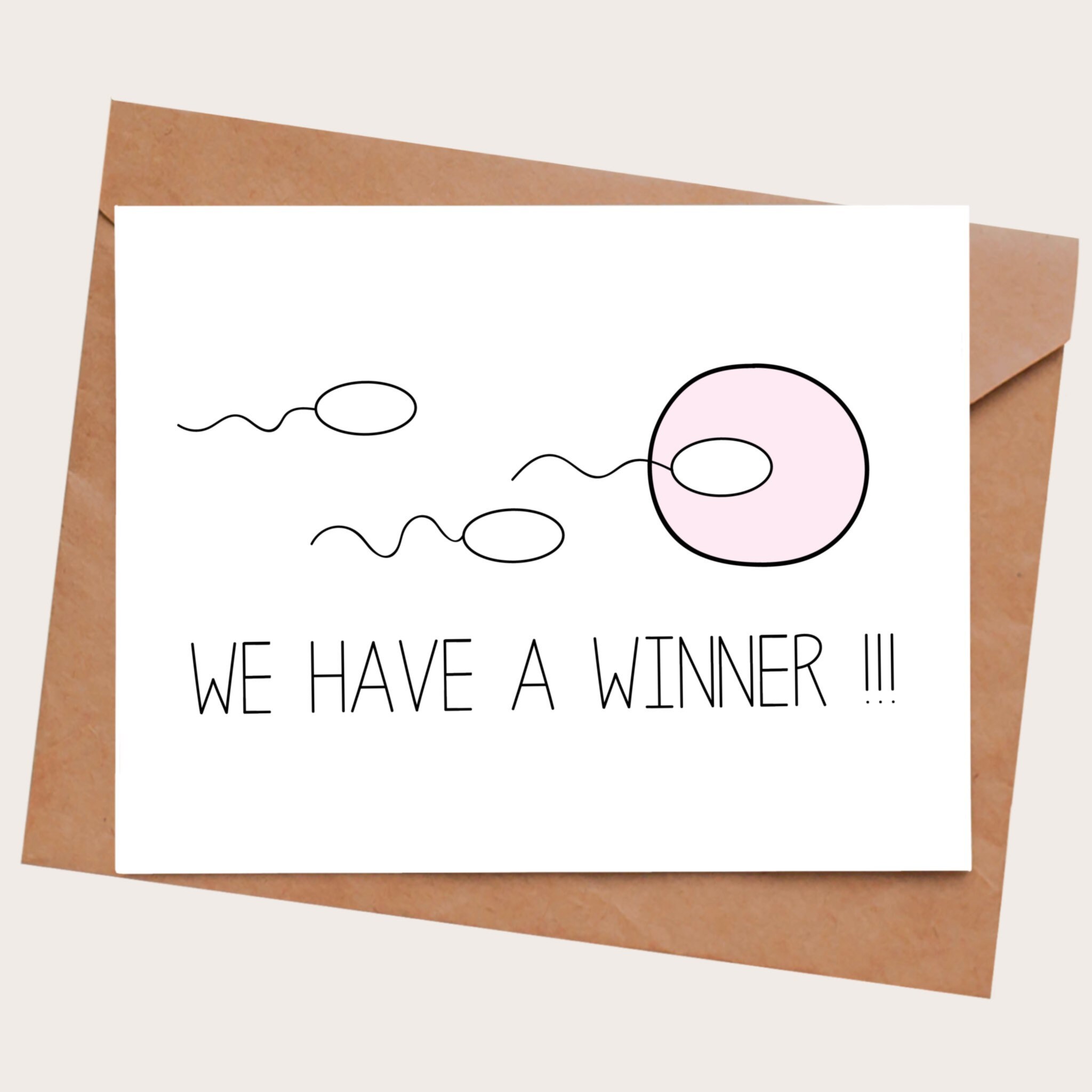 Funny Pregnancy Announcement Card for New Baby We Have a Etsy Canada