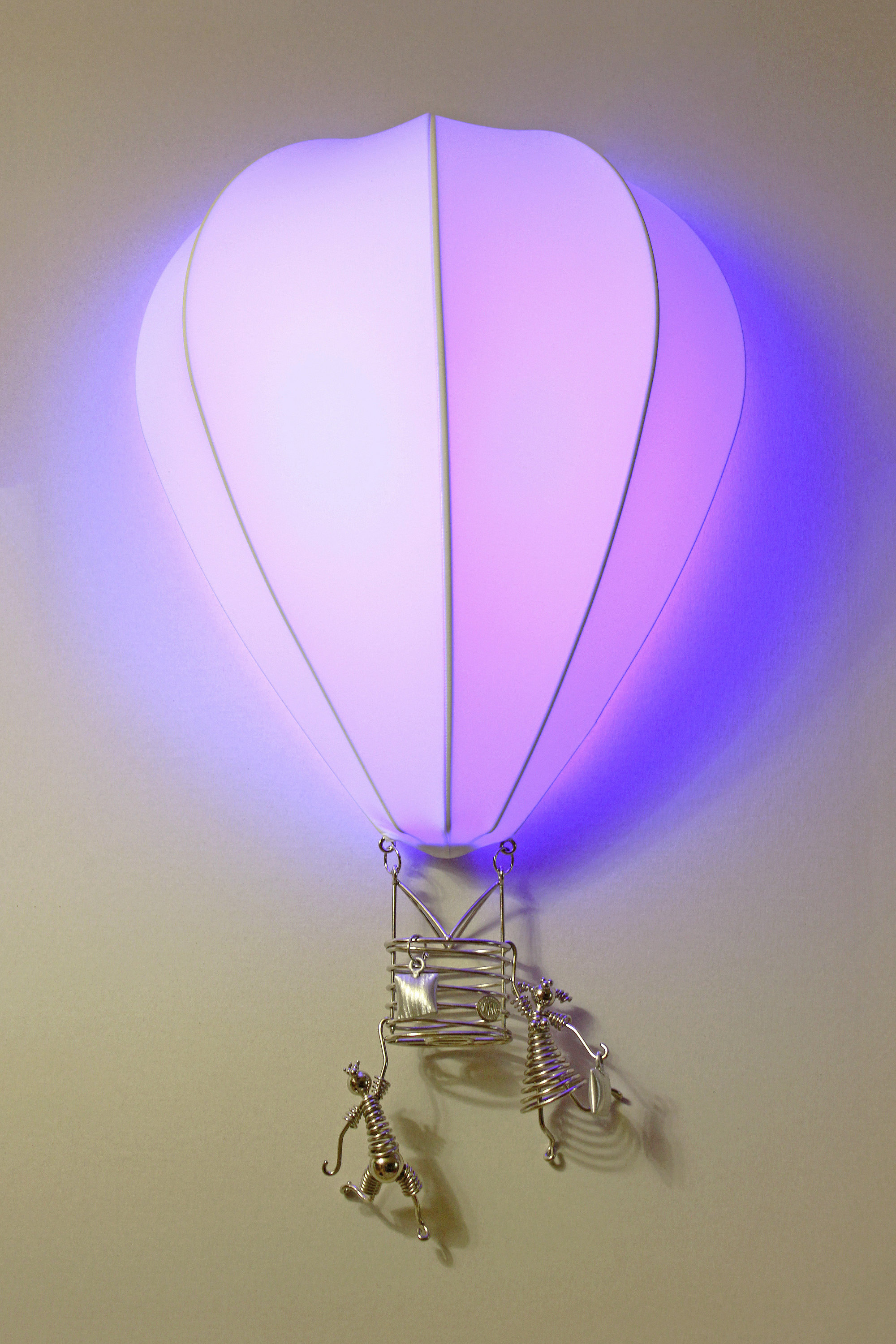 Lampada Applique Mongolfiera Per Camera Bambini - 35x40 Cm - Foto 4