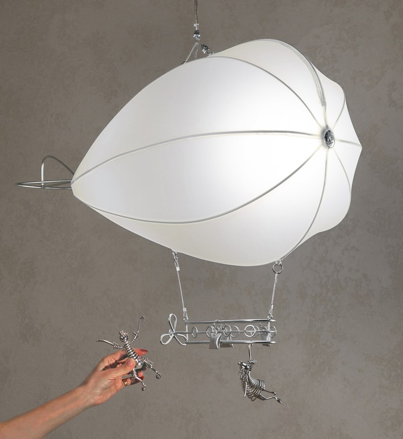 Zeppelin Lamp Shade Pendant Light or Decor. Hardwired or Etsy