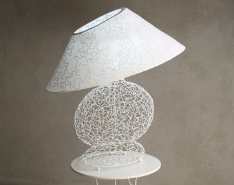 SKEWLAMP, art table lamp, form of non-standard, playful, and naturally harmonious ASYMMETRY