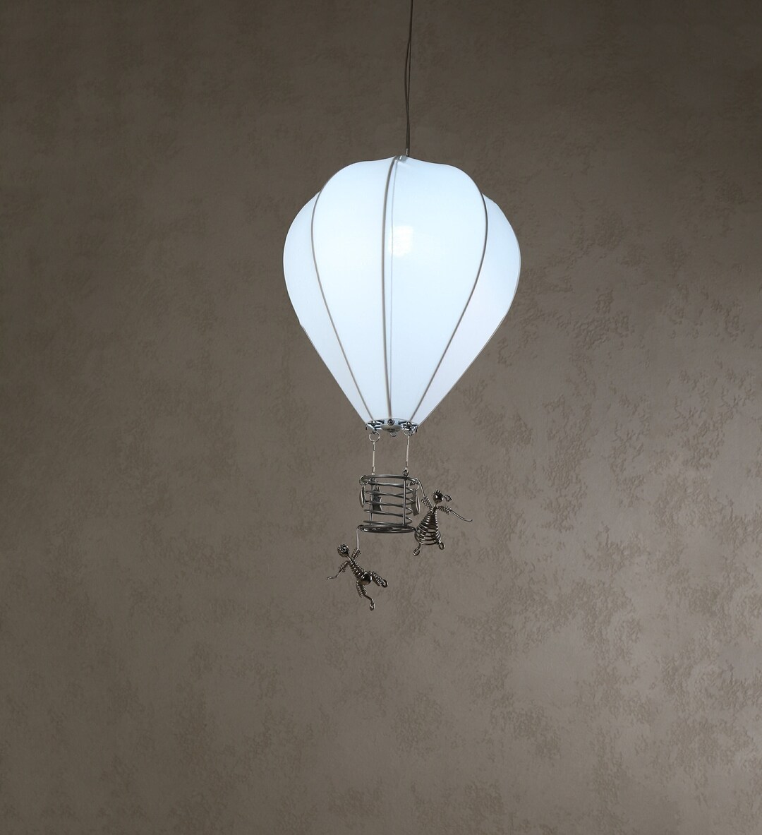 Hot Air Balloon Lamp Shade Pendant Light or Decor. Hardwired Etsy