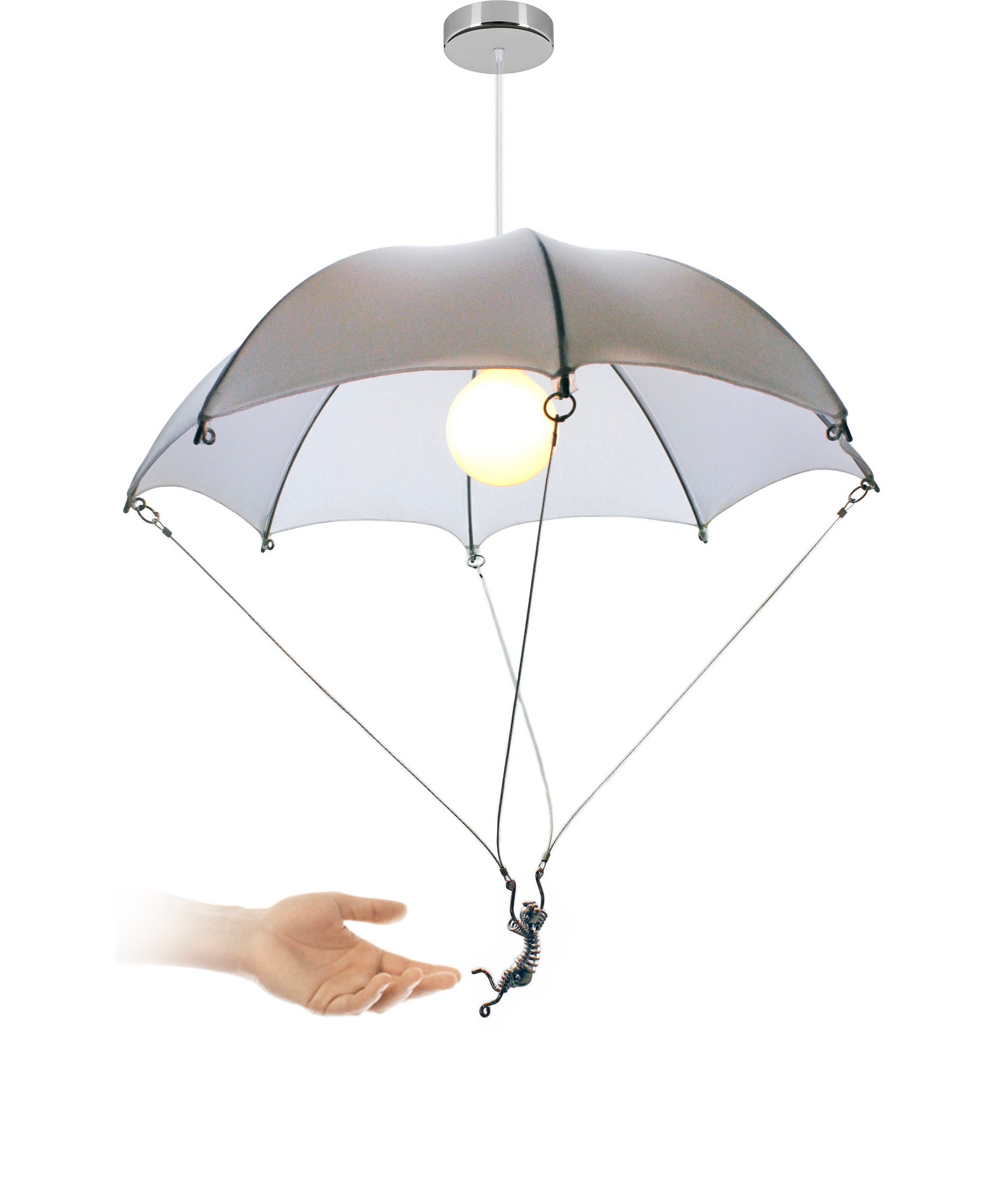 Pendant light Parachute lamp ceiling hanging lighting of Etsy